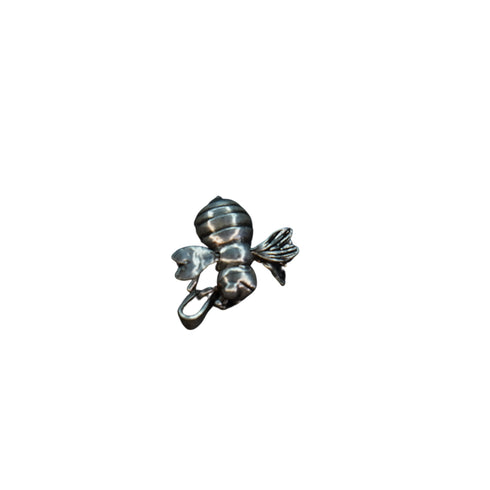 Pure Silver Antique Honey Bhee Pendant 5.25G By Mahita Collections
